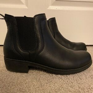 Eastland Double Up leather Black Chelsea Boots